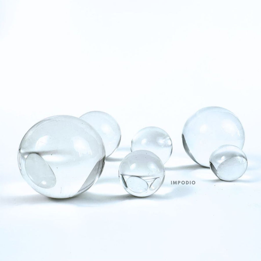 IMPODIO Bola Kristal Fotografi – Crystal Ball Artificial Props foto
