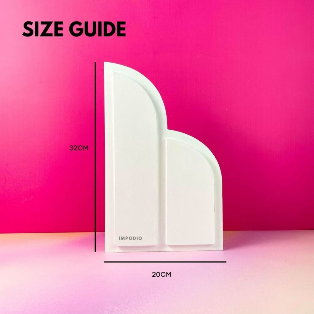 IMPODIO Geometry Ornate Fan Photography Props - Dekorasi Hiasan Foto Produk