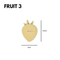 IMPODIO Geometry Mix Shapes Leaf Fruit Butterfly – Ornamen Dekorasi - foto 14