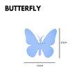 IMPODIO Geometry Mix Shapes Leaf Fruit Butterfly – Ornamen Dekorasi - foto 15