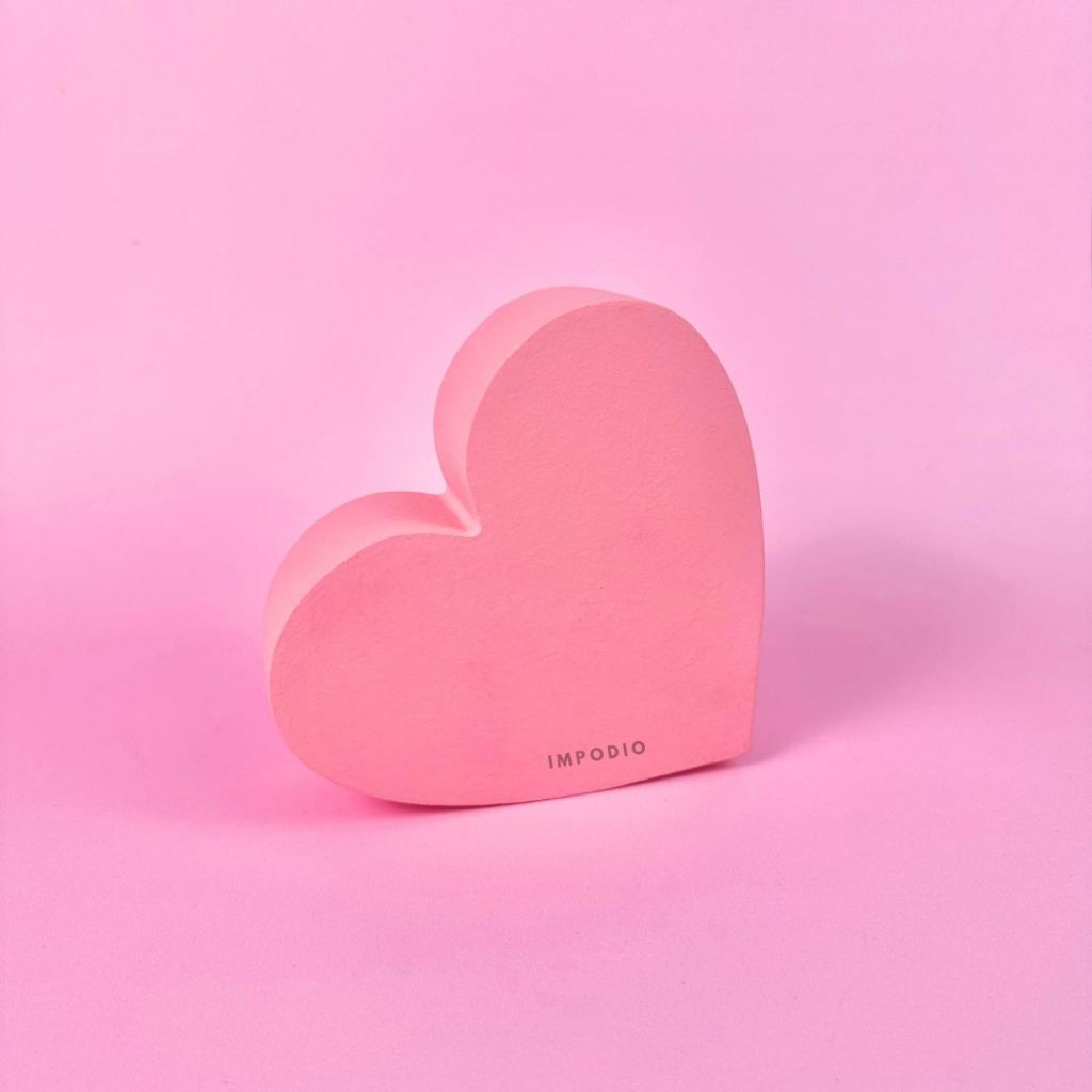 IMPODIO Geometry Love Heart Shape - Podium Display Props Photography