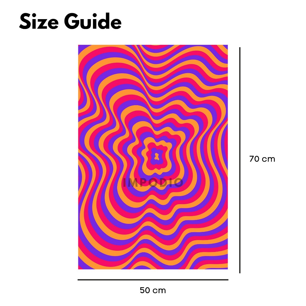 IMPODIO Background Paper Retro Vintage Style Ukuran 50 x 70 cm - Latar Belakang Aesthetic Fotografi