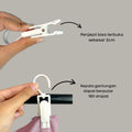 IMPODIO Set 5pcs Jepit Background Rotatable – Gantungan Clamp - close up