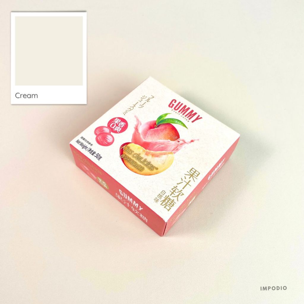 IMPODIO Paket 5 Pcs Background Polos Soft Glow - detail produk