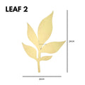 IMPODIO Geometry Mix Shapes Leaf Fruit Butterfly – Ornamen Dekorasi - packaging