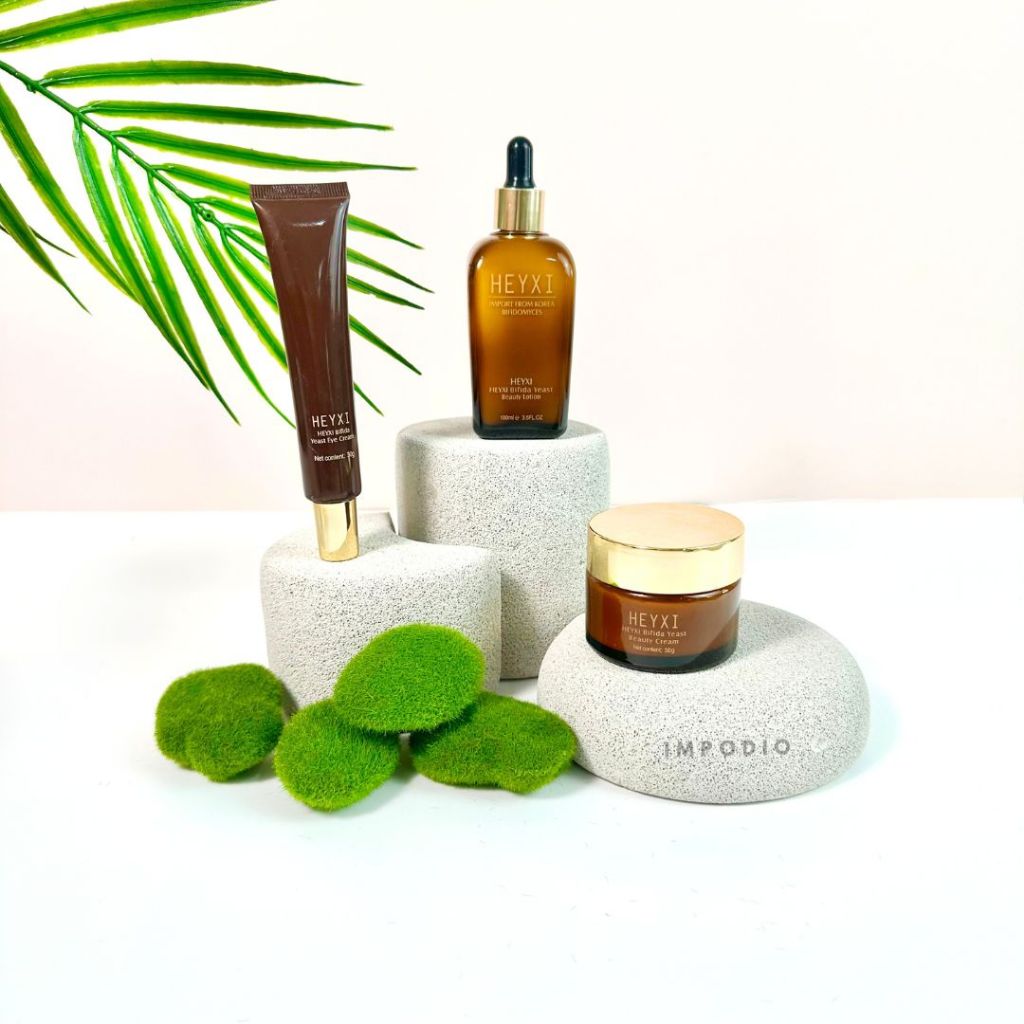 IMPODIO Stone Geometry Podium Ornament Display Minimalist - Product Shooting Decoration Props Photography