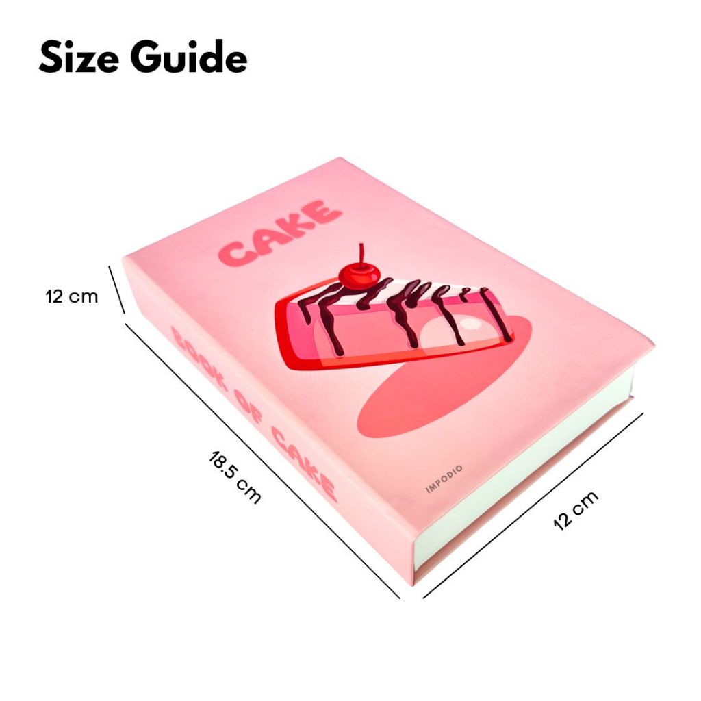 IMPODIO Dummy Book Small Size - Buku Palsu Dummy Model Terkini - Props Foto