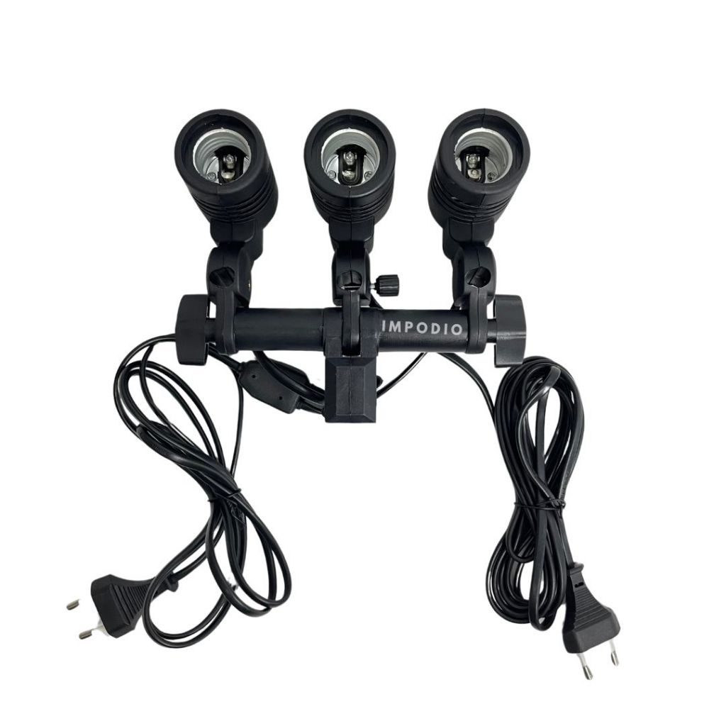 IMPODIO Lamp holder E27 socket IMPODIO – Properti foto studio