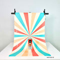 IMPODIO Background Paper Retro Vintage Style Ukuran 50 x 70 cm - detail produk