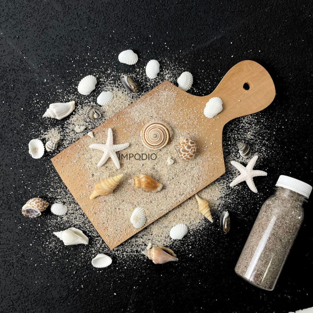 IMPODIO Mini kerang hias set / hiasan mahar / foto produk acc