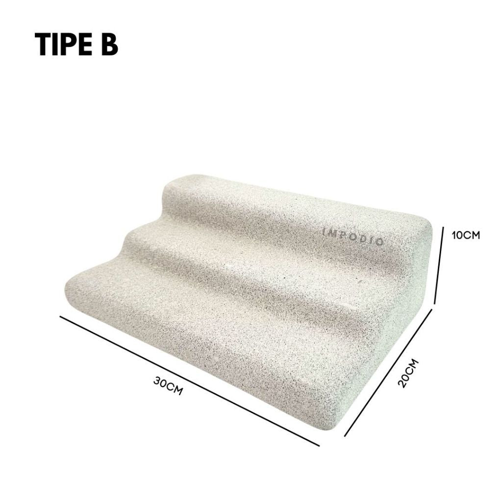 IMPODIO Stone Geometry Podium Ornament Display Minimalist - Product Shooting Decoration Props Photography