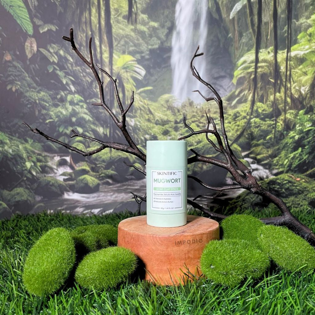 IMPODIO Background Paper Motif Hutan Pepohonan Forest Ukuran 50 x 70 cm - Latar Belakang Aesthetic Alas Fotografi Backdrop Produk