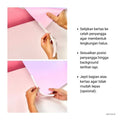 IMPODIO Paket 1 Pasang Penyangga Background Paper Curve - close up