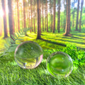 IMPODIO Bola Kristal Fotografi Super JUMBO Size – Crystal Ball - tampak samping