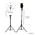 IMPODIO portable light stand tripod serba guna tinggi 200cm - Hitam - dalam penggunaan
