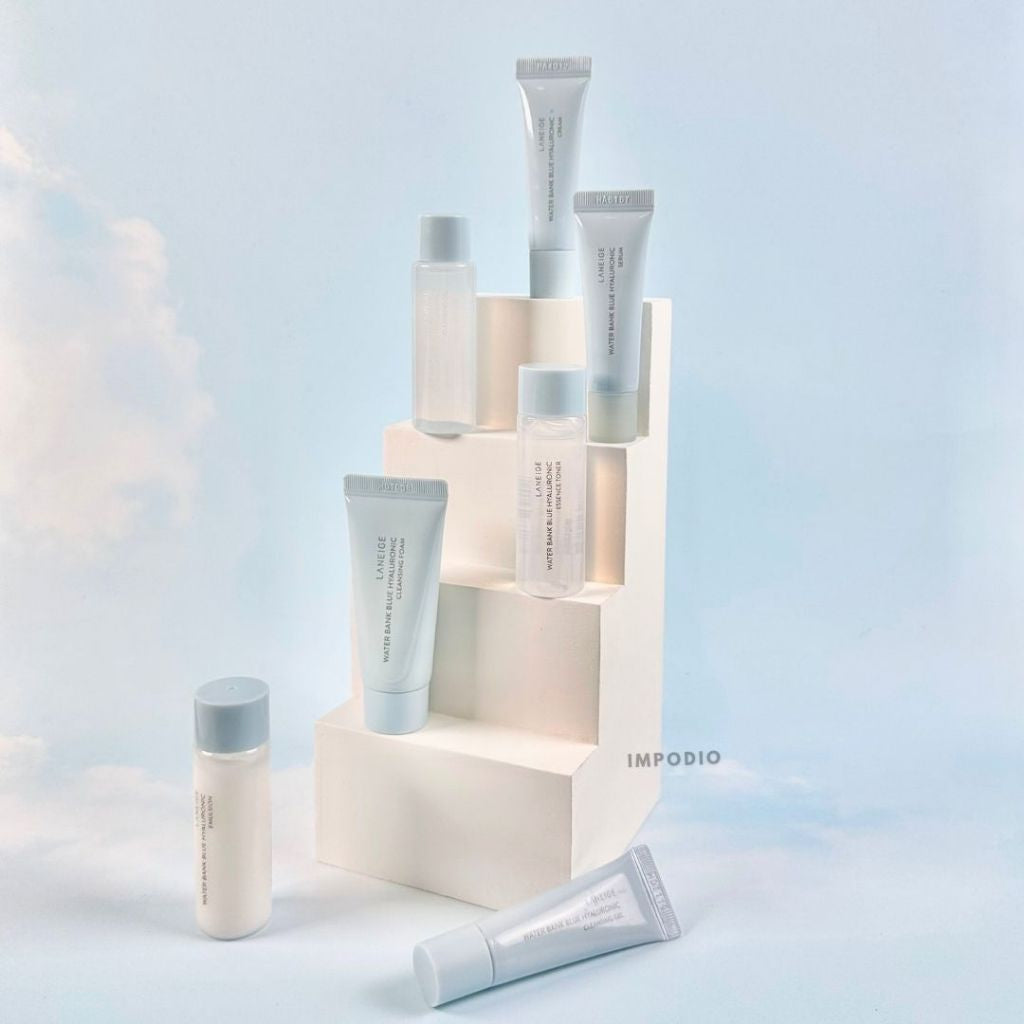 IMPODIO Geometry Tangga Ukuran 10x10x20 cm - Podium Tangga Display Skincare / acc / lainnya Props Photography