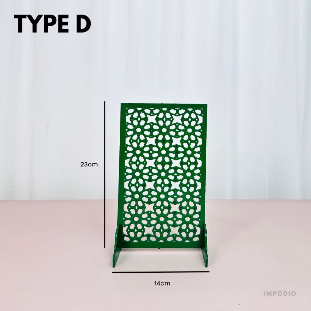 IMPODIO Gobo tema middle eastern ramadhan - pengatur bayangan cookie jendela photo props - Dekorasi Lebaran Eid Mubarak props foto produk