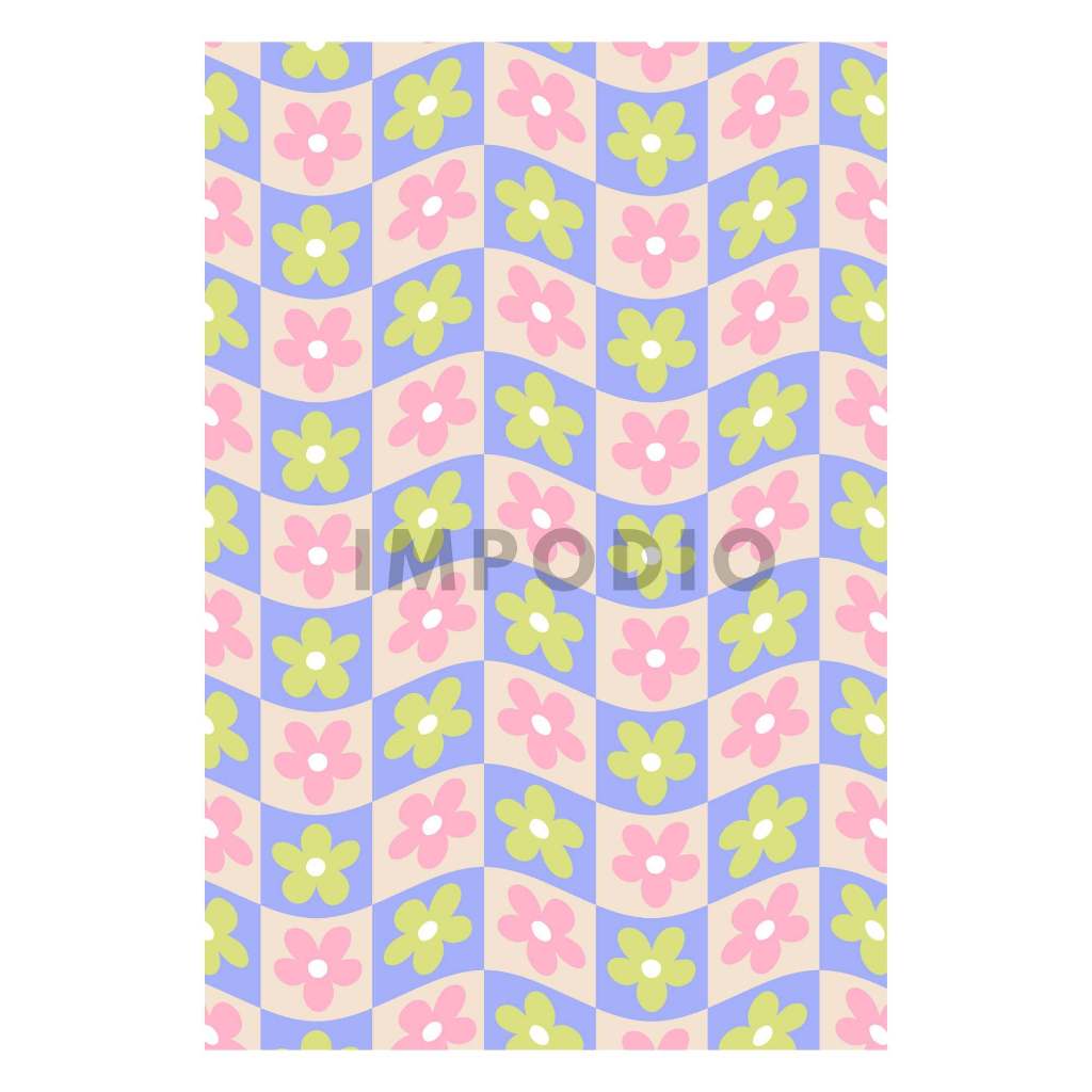 IMPODIO Background Paper Retro Vintage Style Ukuran 50 x 70 cm - Latar Belakang Aesthetic Fotografi