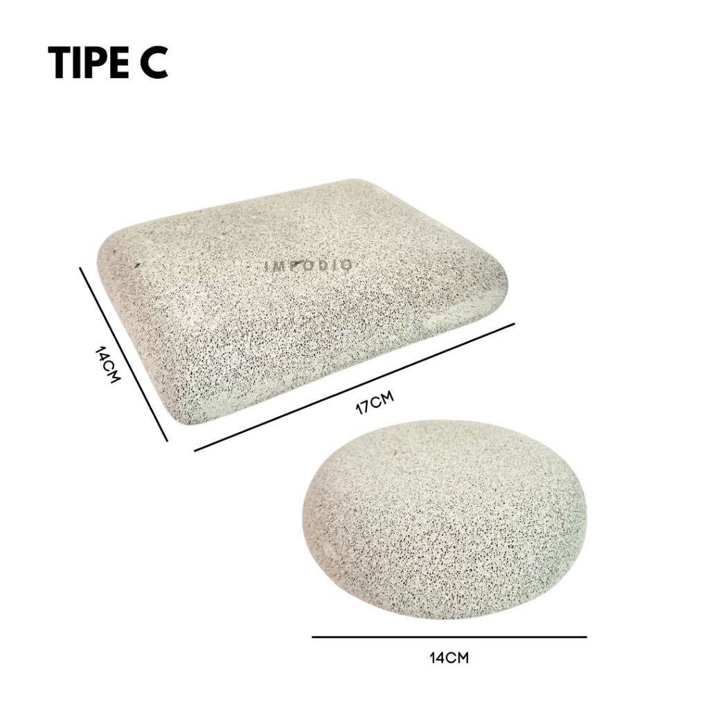 IMPODIO Stone Geometry Podium Ornament Display Minimalist - Product Shooting Decoration Props Photography