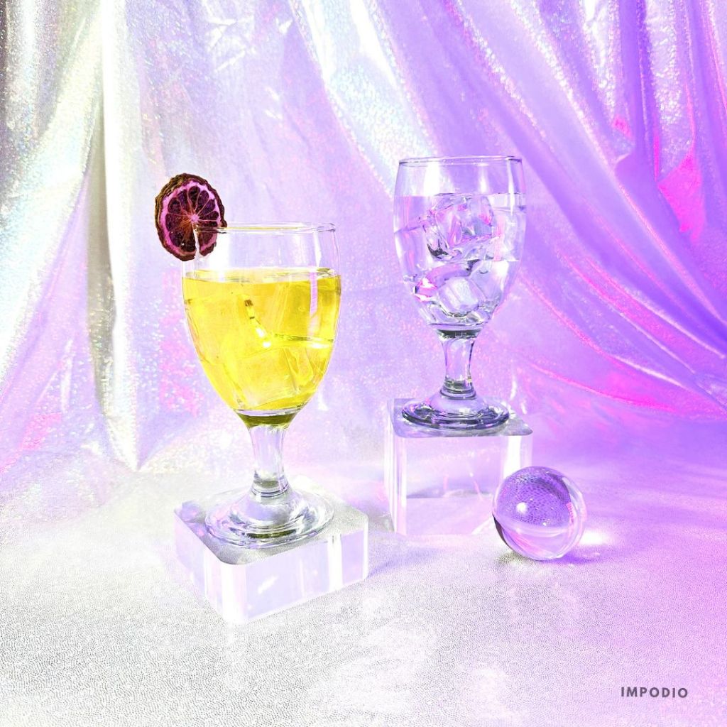 IMPODIO Kain Background Glitter Metalik Ukuran 50 x 75 cm - Napkin Props Photography