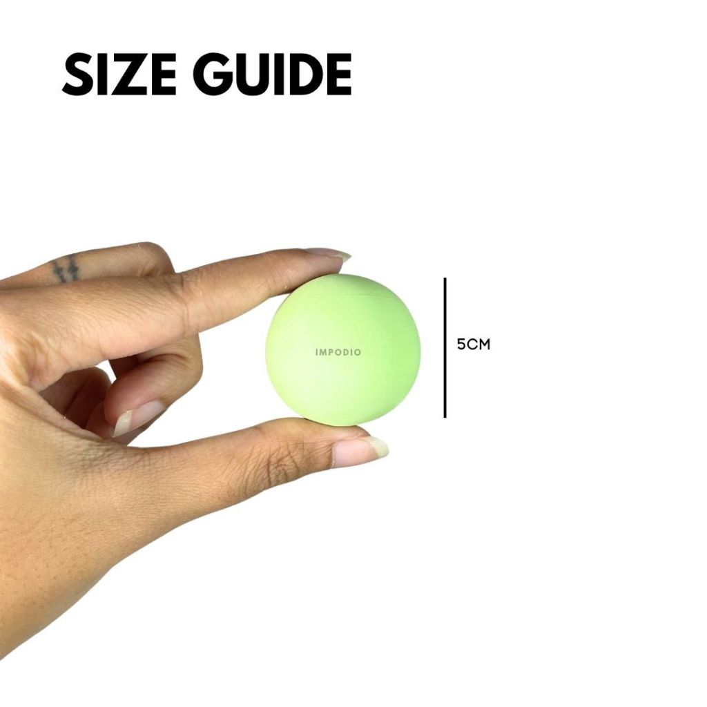 IMPODIO Geometry Bola Mini Colorful Satuan - Dekorasi Props Photography