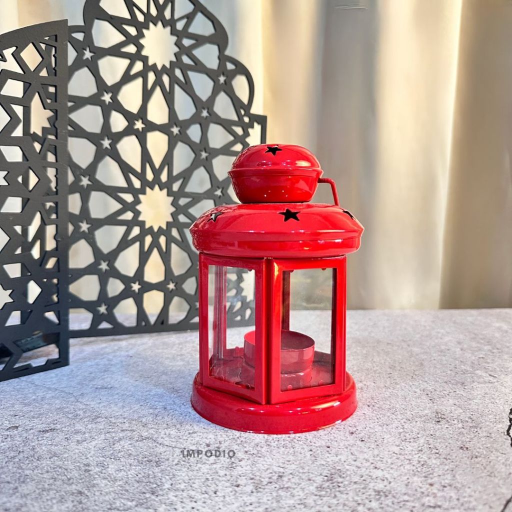 IMPODIO Lampu lentera dekorasi hari raya minimalist - accessories photography