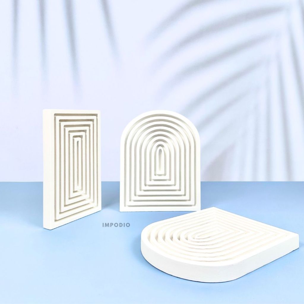 IMPODIO Aesthetic Arch Layering Props - dekorasi display product  property foto