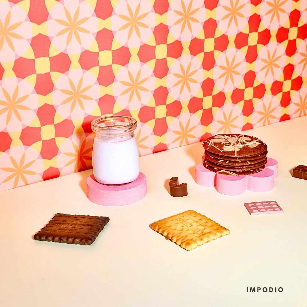 IMPODIO Background Paper Retro Vintage Style Ukuran 50 x 70 cm - Latar Belakang Aesthetic Fotografi