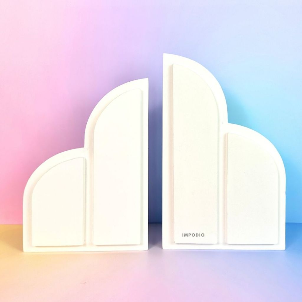 IMPODIO Geometry Ornate Fan Photography Props - Dekorasi Hiasan Foto Produk