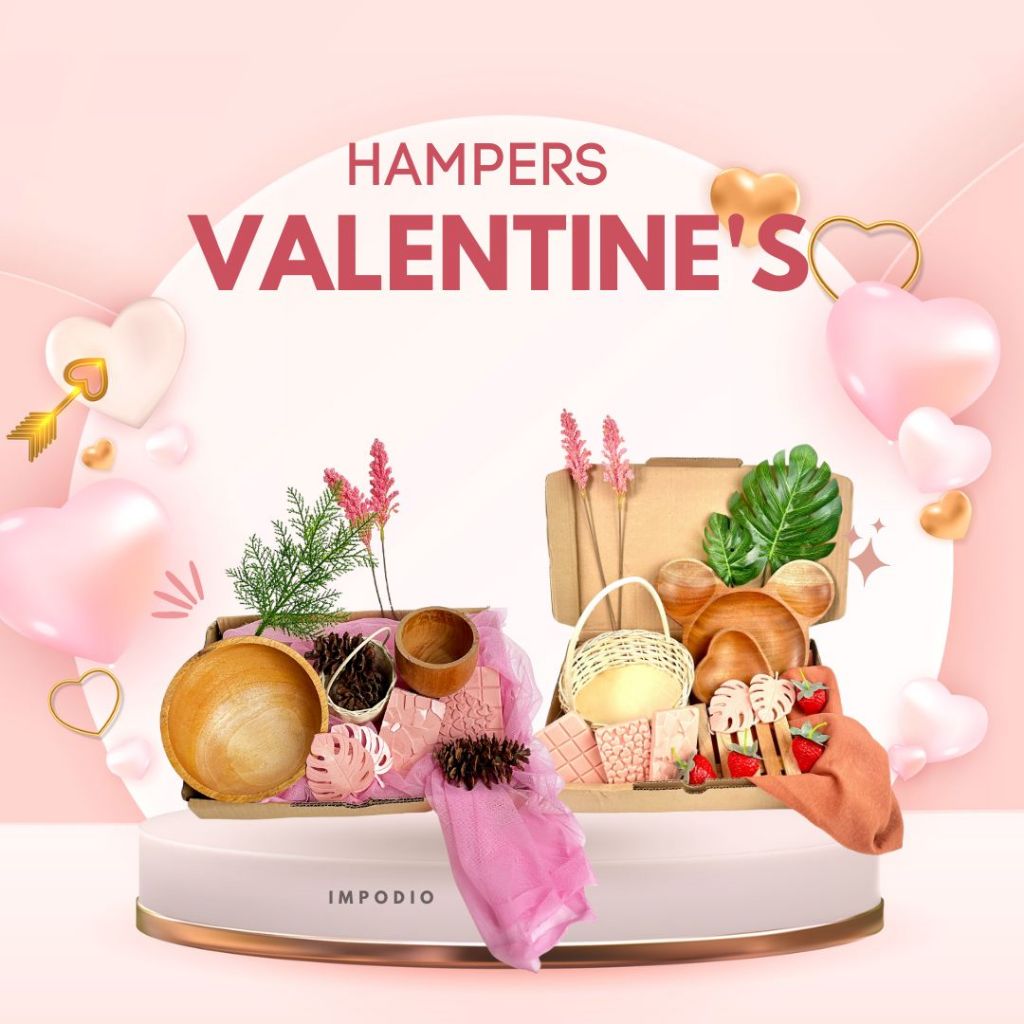 IMPODIO Paket Gift Valentine - Hadiah props unik