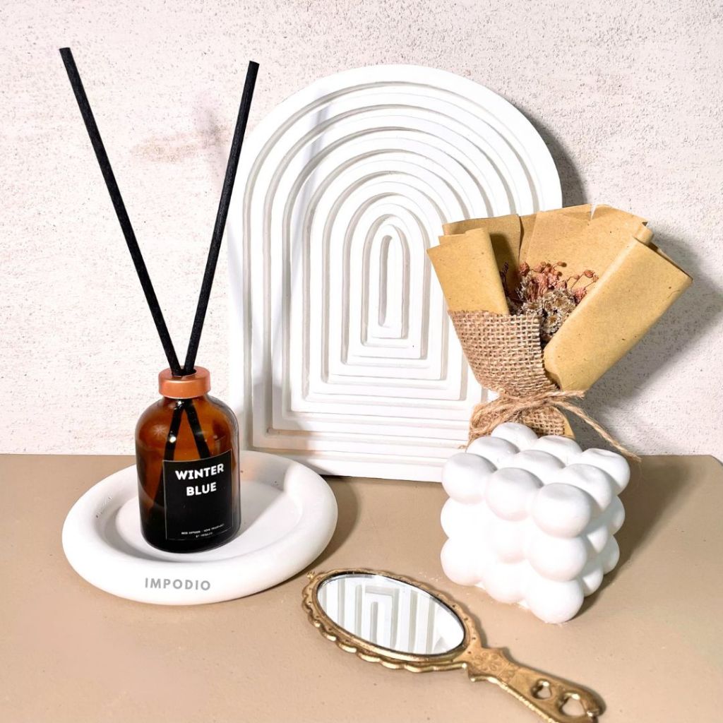 IMPODIO Aesthetic Arch Layering Props - dekorasi display product  property foto