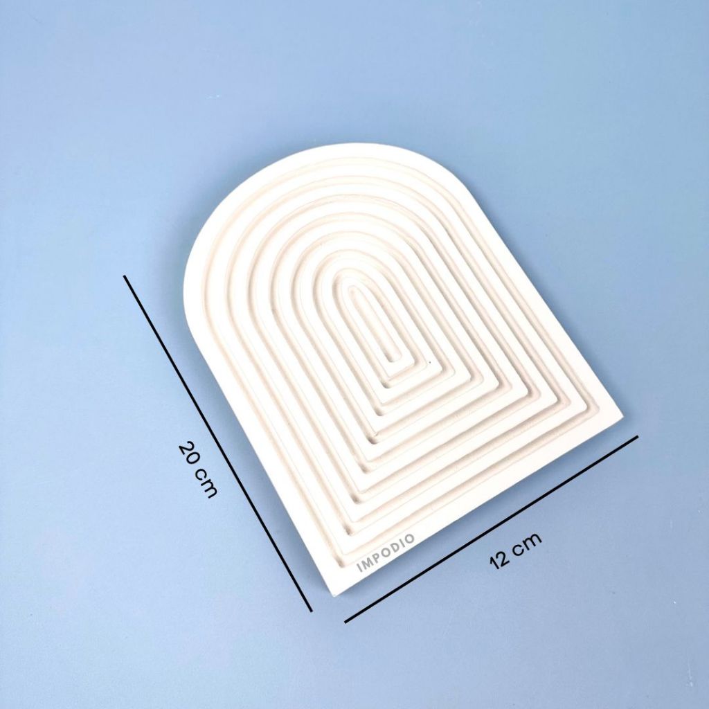 IMPODIO Aesthetic Arch Layering Props - dekorasi display product  property foto