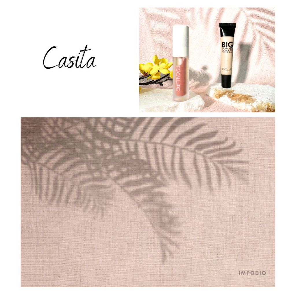 IMPODIO Background Paper Motif Siluet jendela dan daun Ukuran 50x70 cm - Latar Belakang Aesthetic Alas Fotografi Backdrop Produk