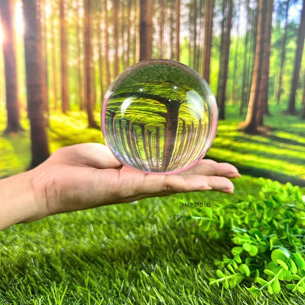 IMPODIO Bola Kristal Fotografi Super JUMBO Size - Crystal Ball Artificial Props Foto