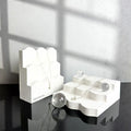 IMPODIO Tangga Mini Display Wavy – Riser Properti Foto Produk