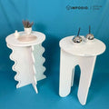 IMPODIO Podium Display Portable Aesthetic – Meja Display untuk Booth, Etalase, Pameran & Event