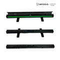 IMPODIO Green Screen 150x200cm Roll Up Portable Pull Up Stand Ground – Backdrop Background Foto Studio, Video, Live Streaming, Chroma Key & Konten Kreator