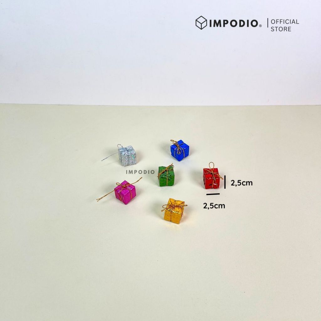 IMPODIO Christmas Styling Props – Perlengkapan Foto Produk Tema Natal, Dekorasi Xmas & Flatlay Photography