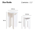IMPODIO Podium Display Portable Aesthetic – Meja Display untuk Booth, Etalase, Pameran & Event