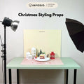 IMPODIO Christmas Styling Props – Perlengkapan Foto Produk Tema Natal, Dekorasi Xmas & Flatlay Photography