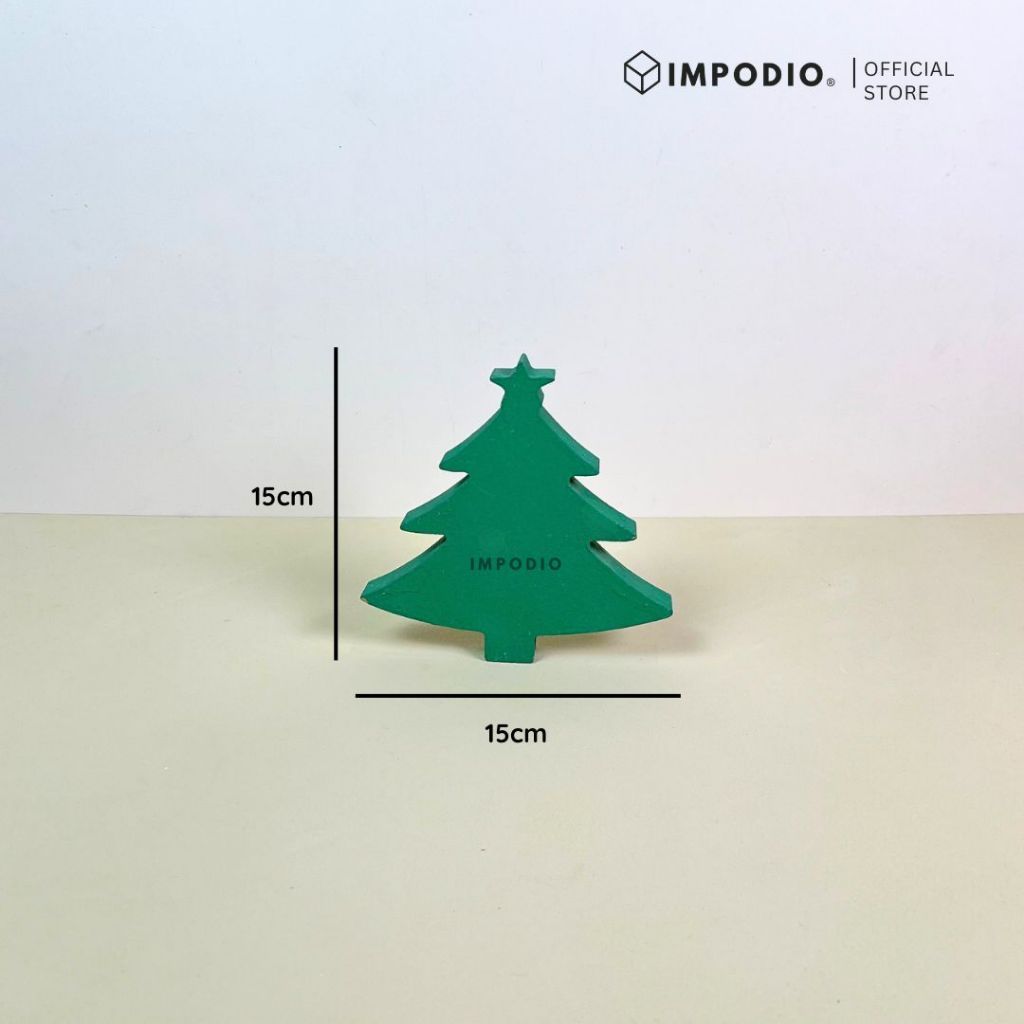 IMPODIO Christmas Styling Props – Perlengkapan Foto Produk Tema Natal, Dekorasi Xmas & Flatlay Photography