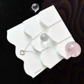 IMPODIO Tangga Mini Display Wavy – Riser Properti Foto Produk - close up