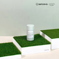 IMPODIO Podium Kotak Alas Rumput Sintetis Ukuran 15x15cm - Props Foto Produk Display Risers Miniatur Action Figure Aesthetic Studio Foto