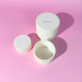 IMPODIO Set 3pcs Display Stand Mini Fluted – Props Foto, Tatakan - tampak samping