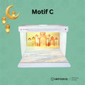 IMPODIO Bundle Mini Studio Box A2 + Alas Background Motif Lebaran - foto 10