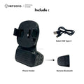 IMPODIO Bluetooth Phone Assistant – Gimbal Hand Grip Stabilizer & - detail produk