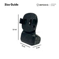 IMPODIO Bluetooth Phone Assistant – Gimbal Hand Grip Stabilizer & - tampak samping