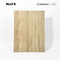 IMPODIO Alas Foto Hardboard Motif Texture – Wood, Semen & Terrazzo - Background Foto Produk Estetik