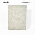 IMPODIO Alas Foto Hardboard Motif Texture – Wood, Semen & Terrazzo - Background Foto Produk Estetik