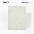 IMPODIO Alas Foto Hardboard Motif Texture – Wood, Semen & Terrazzo - Background Foto Produk Estetik